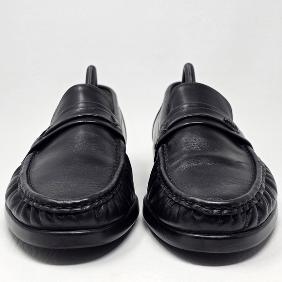 SAS Men\'s Size 10.5M Handsewn Black Genuine Leather Loafer USA Crafted Pre-owned main image 10